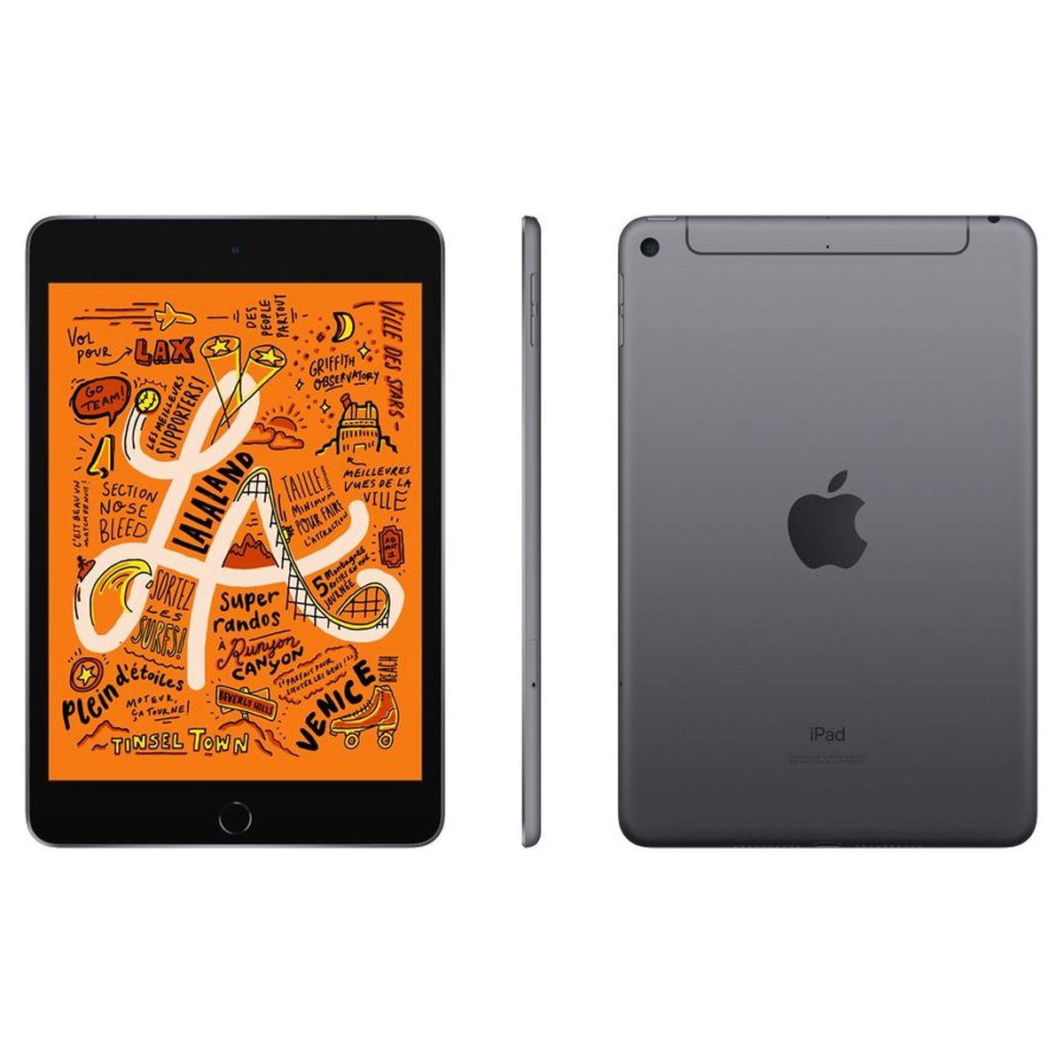 APPLE Tablette tactile iPad Mini 7.9 pouces 64 Go Gris Sideral Cell