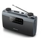 MUSE Radio portable analogique - Gris  - M-058 R