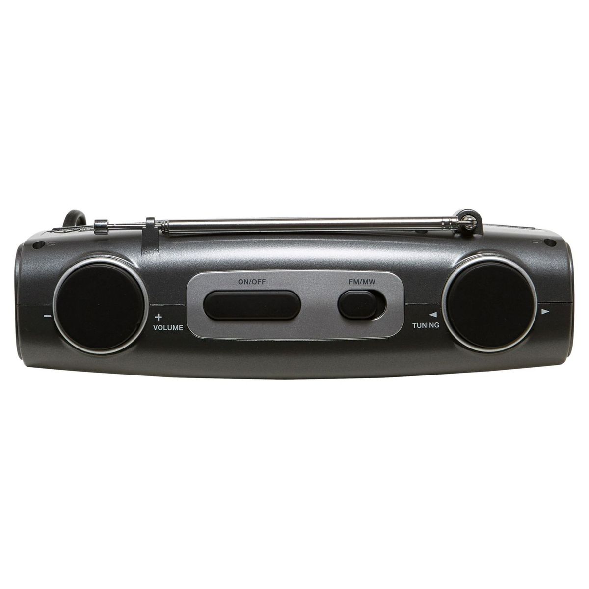 MUSE Radio portable analogique - Gris  - M-058 R