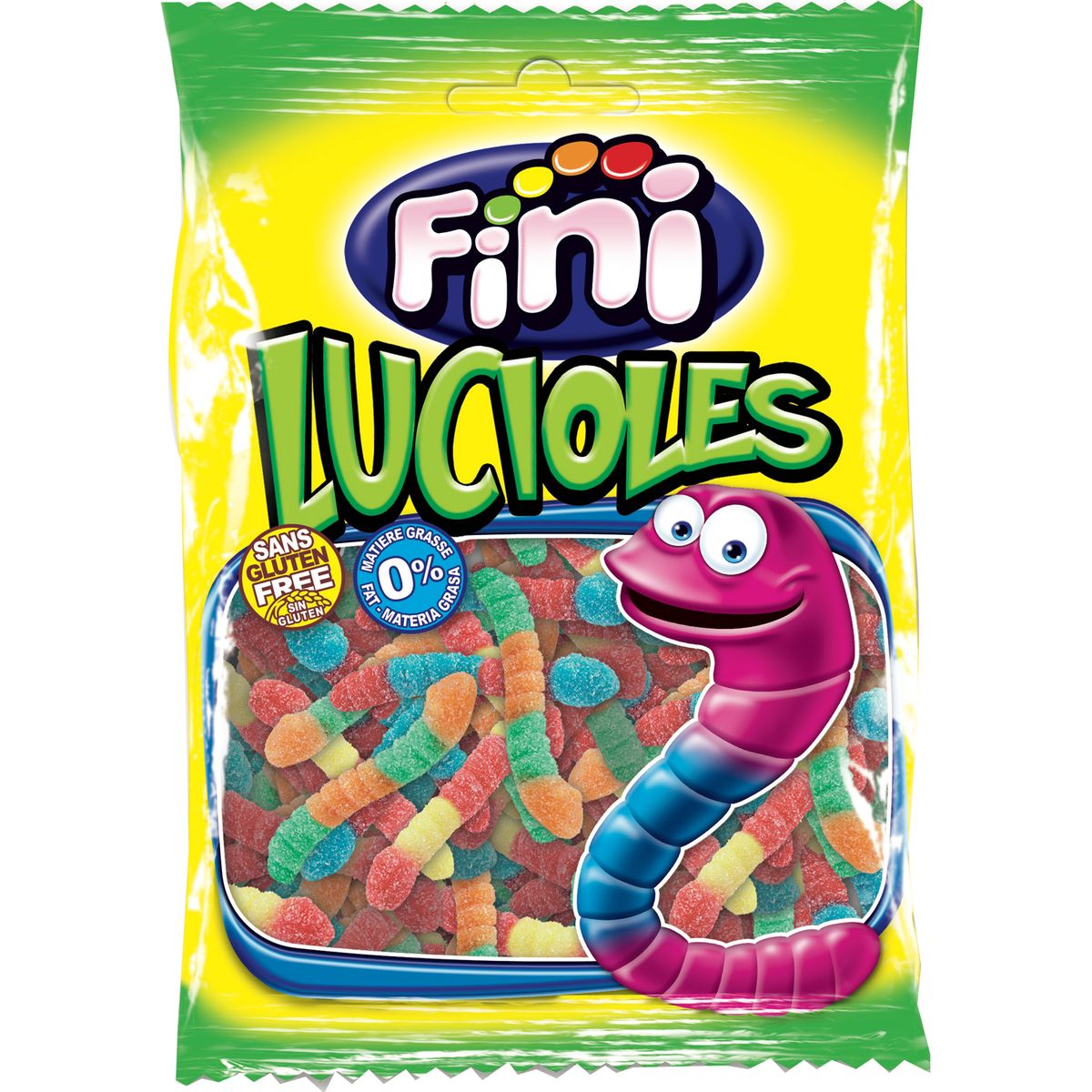 FINI Bonbons Lucioles sans gluten 0% matière grasse 100g