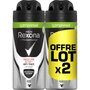 REXONA Rexona men déodorant compressé protection invisible 2x100ml