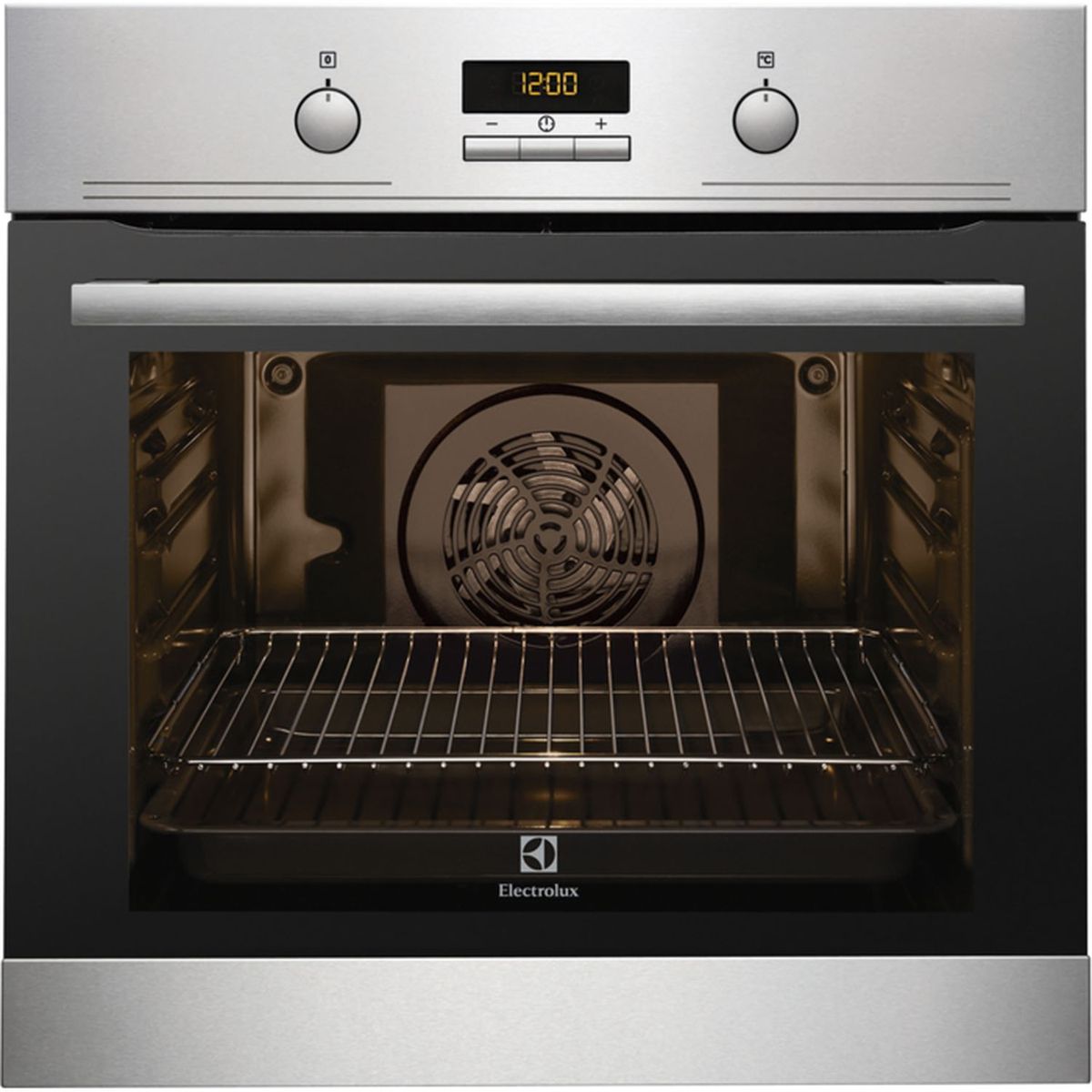 ELECTROLUX Four encastrable EOC3485AOX, 68 L, Chaleur tournante pulsée, Nettoyage pyrolyse