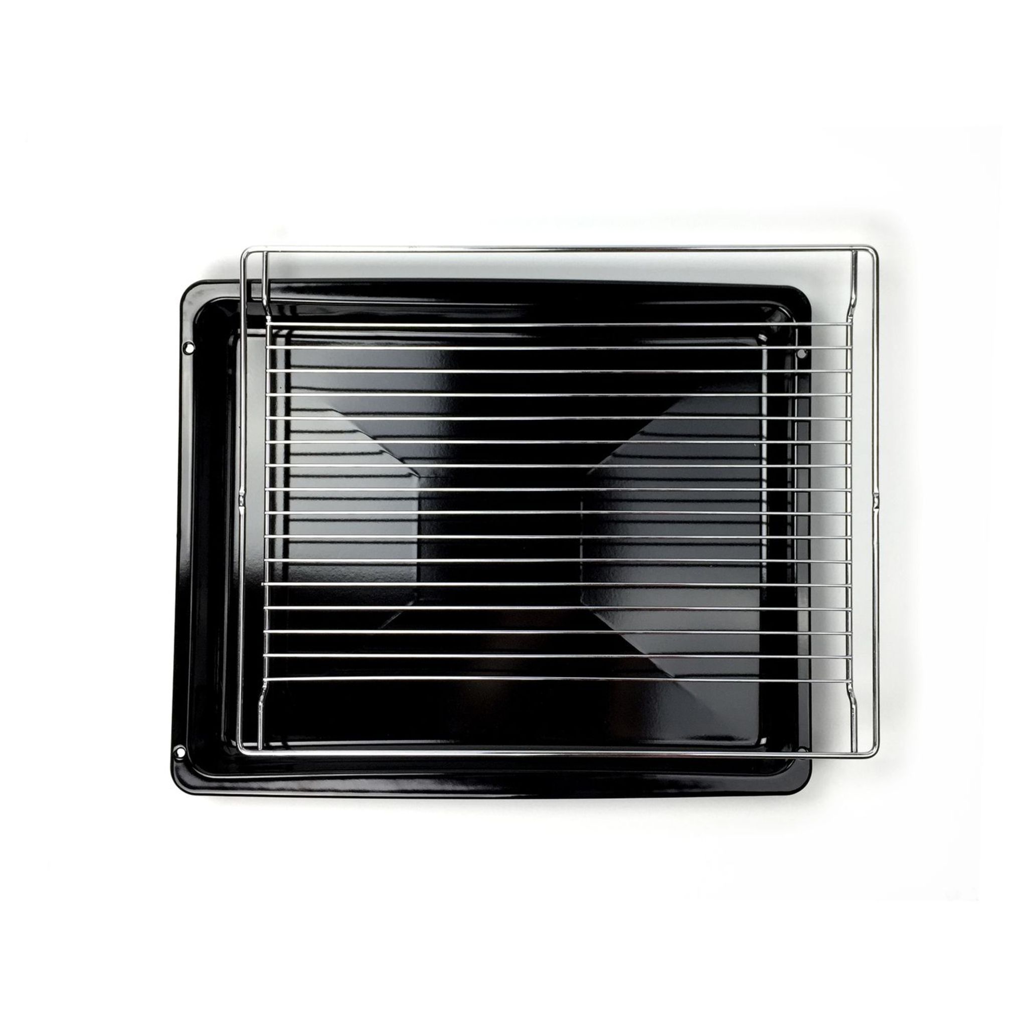 Voir la diapositive 3 : BEKO Cuisinière vitrocéramique FSS57100GW, 50 cm, 4 foyers, Four à convection naturelle