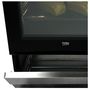 Voir la diapositive 2 : BEKO Cuisinière vitrocéramique FSS57100GW, 50 cm, 4 foyers, Four à convection naturelle