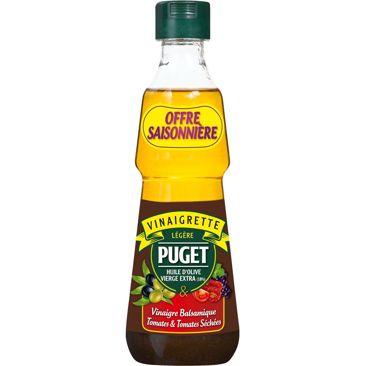 PUGET Puget vinaigrette biphase tomates séchée 330ml offre spécial