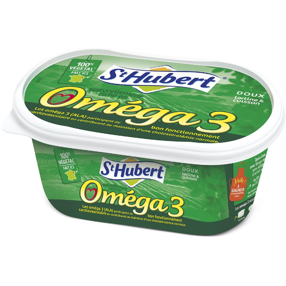 ST HUBERT St Hubert margarine oméga 3 doux 510g