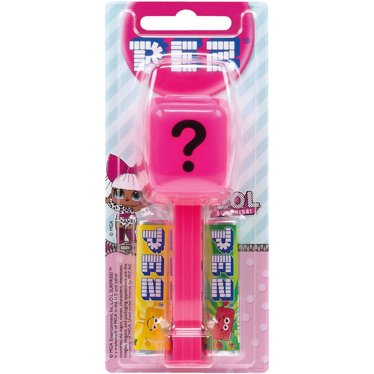 PEZ Distributeur de bonbons dragéifiés fruités 4 recharges