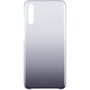 SAMSUNG Coque Evolution pour Galaxy A70 - Transparent/ Dégradé noir
