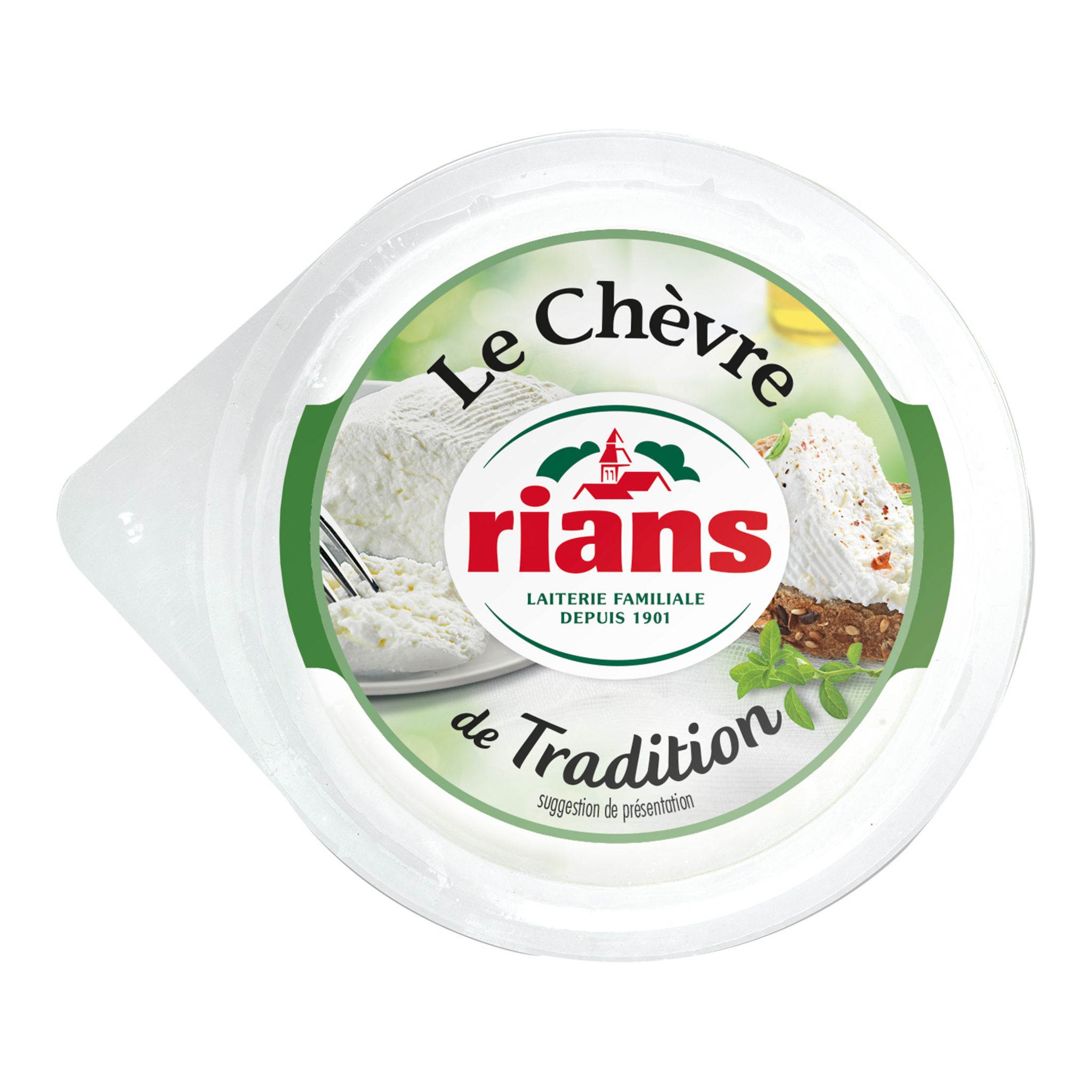 RIANS Rians chèvre tradition 125g pas cher - Auchan.fr