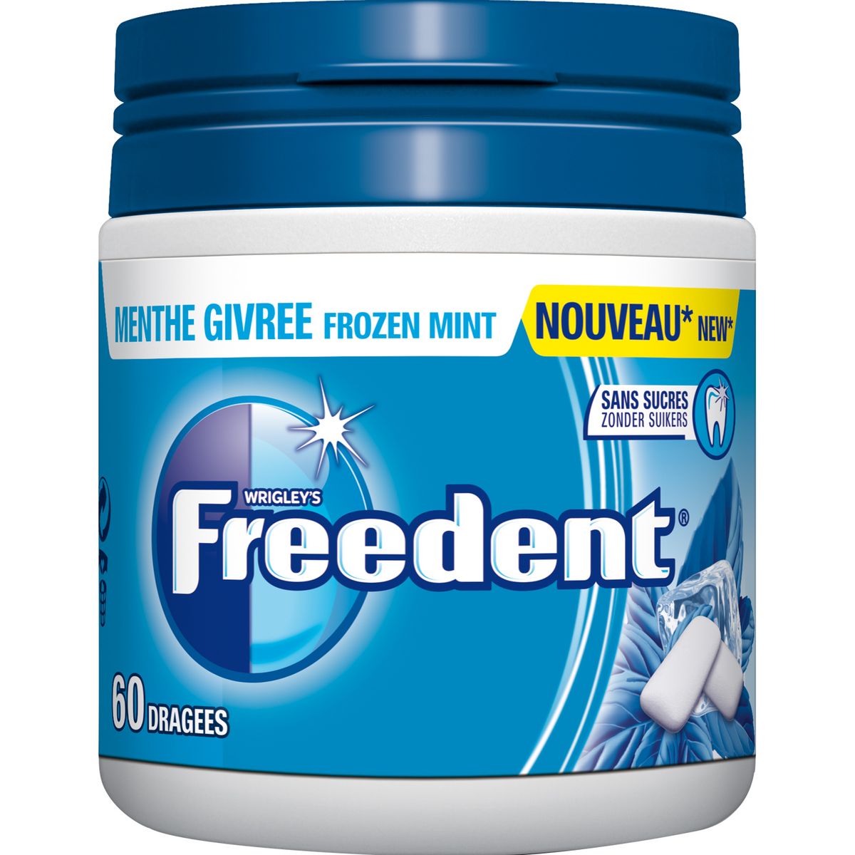 FREEDENT Freedent menthe givrée box 84g