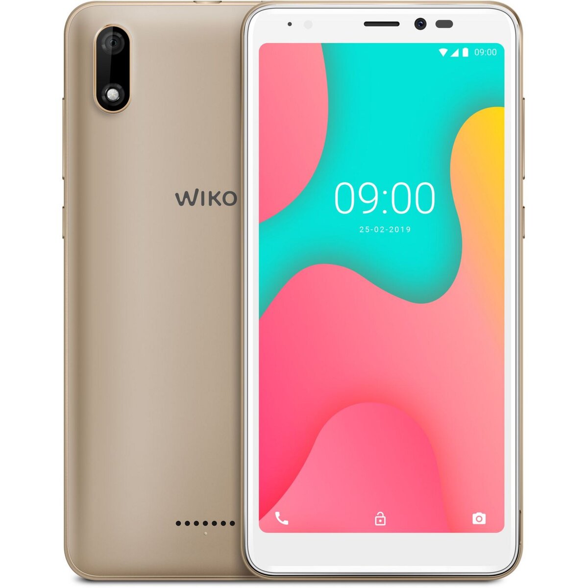 WIKO Smartphone Y60 - 16 Go - Or - Gold - 5.45 pouces - 4G
