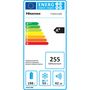 Voir la diapositive 4 : HISENSE Réfrigérateur 2 portes FTN251F20W, 251 L, Froid no frost