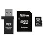 QILIVE Carte mémoire Micro SD 64 Go C10 + USB Read + Adaptateur