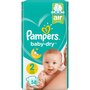 PAMPERS Baby-dry géant couches taille 2 (4-8kg) 58 couches