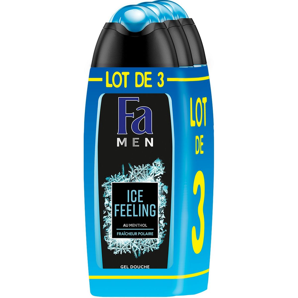 FA MEN Ice Feeling Gel douche 3x250ml
