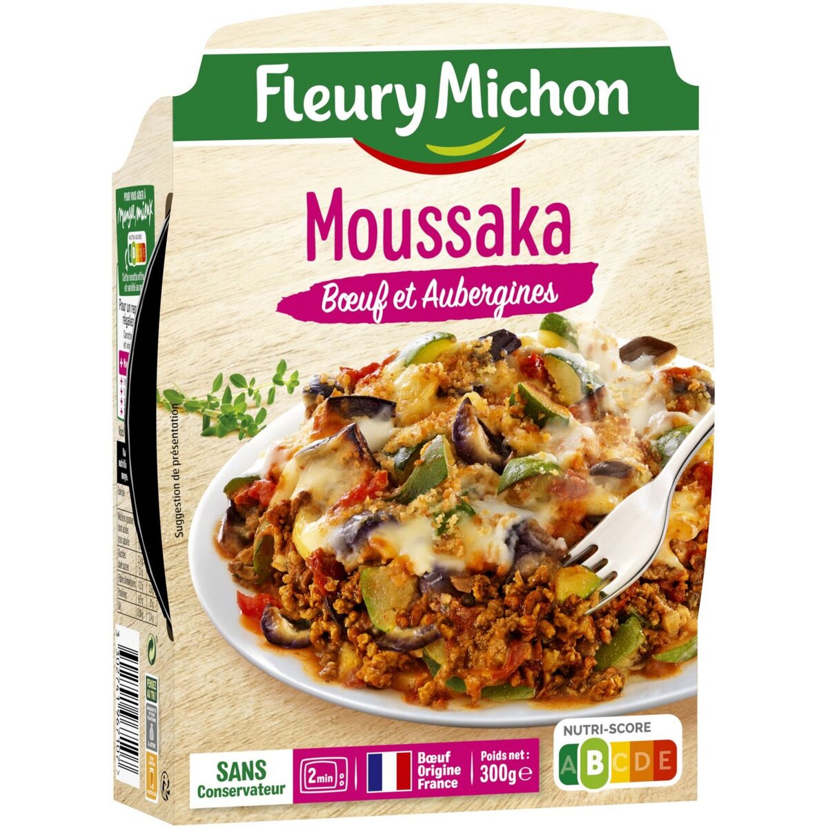 FLEURY MICHON Fleury Michon moussaka 300g