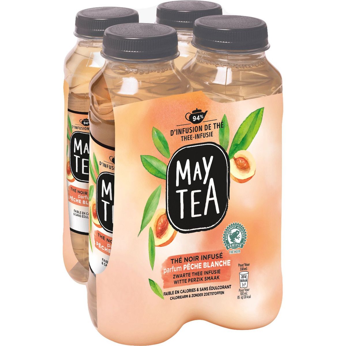 MAYTEA Maytea pêche 4x33cl