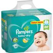 PAMPERS Baby-dry mega pack couches taille 4+ (10-15kg) 80 couches