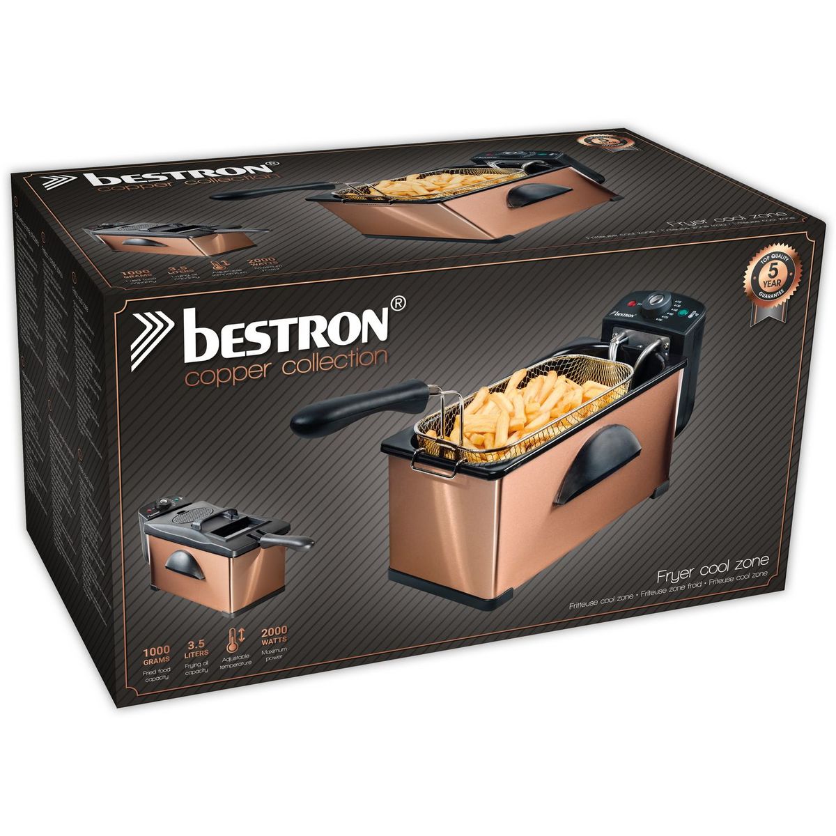 BESTRON Friteuse - AF370CO