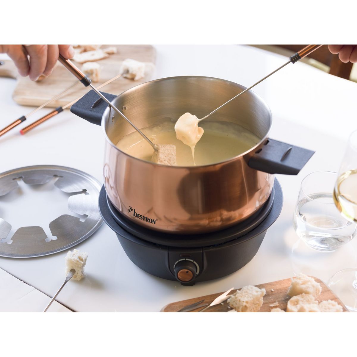 BESTRON Fondue 8 personnes - AFD850CO