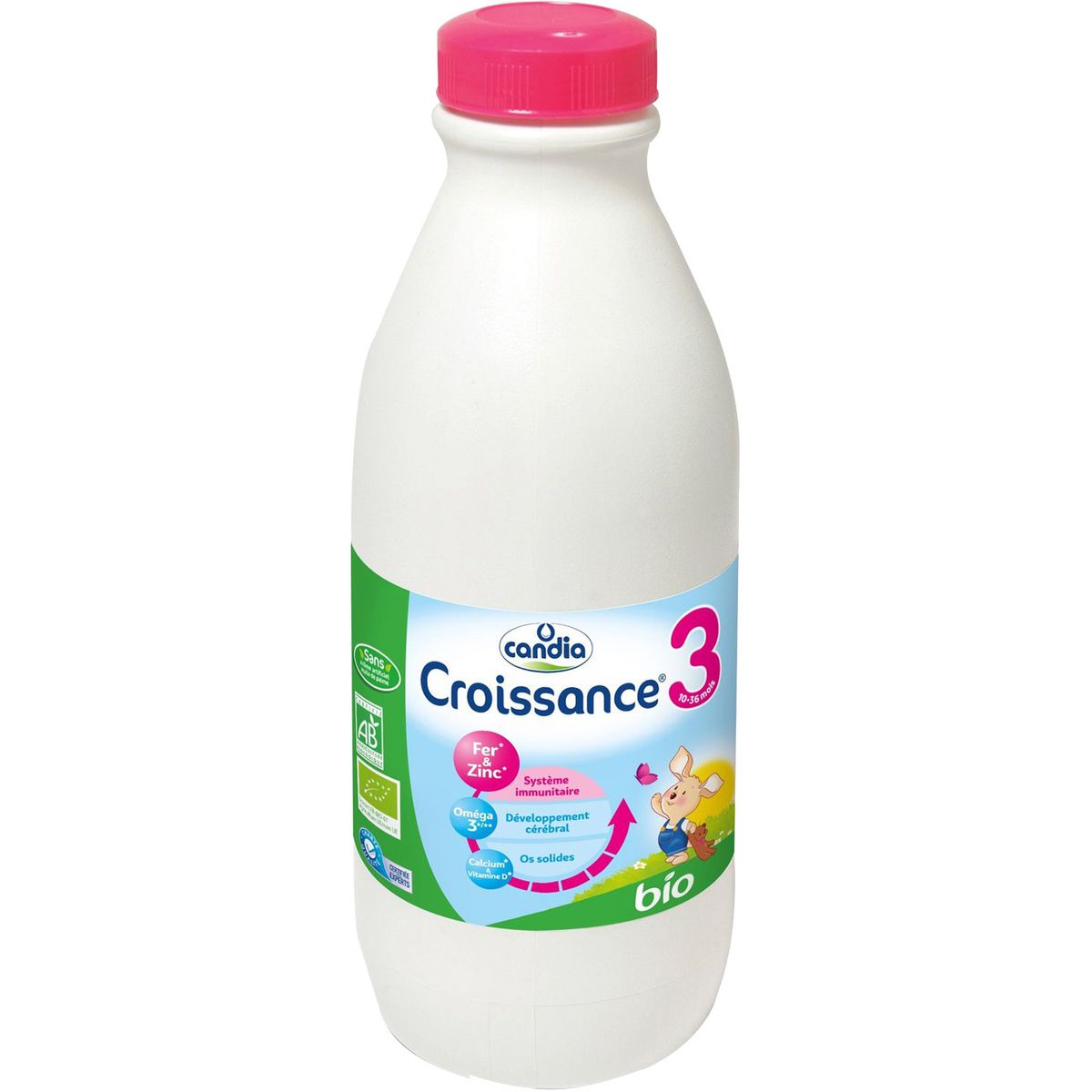 CANDIA CANDIA Lait de croissance bio 1L 1L