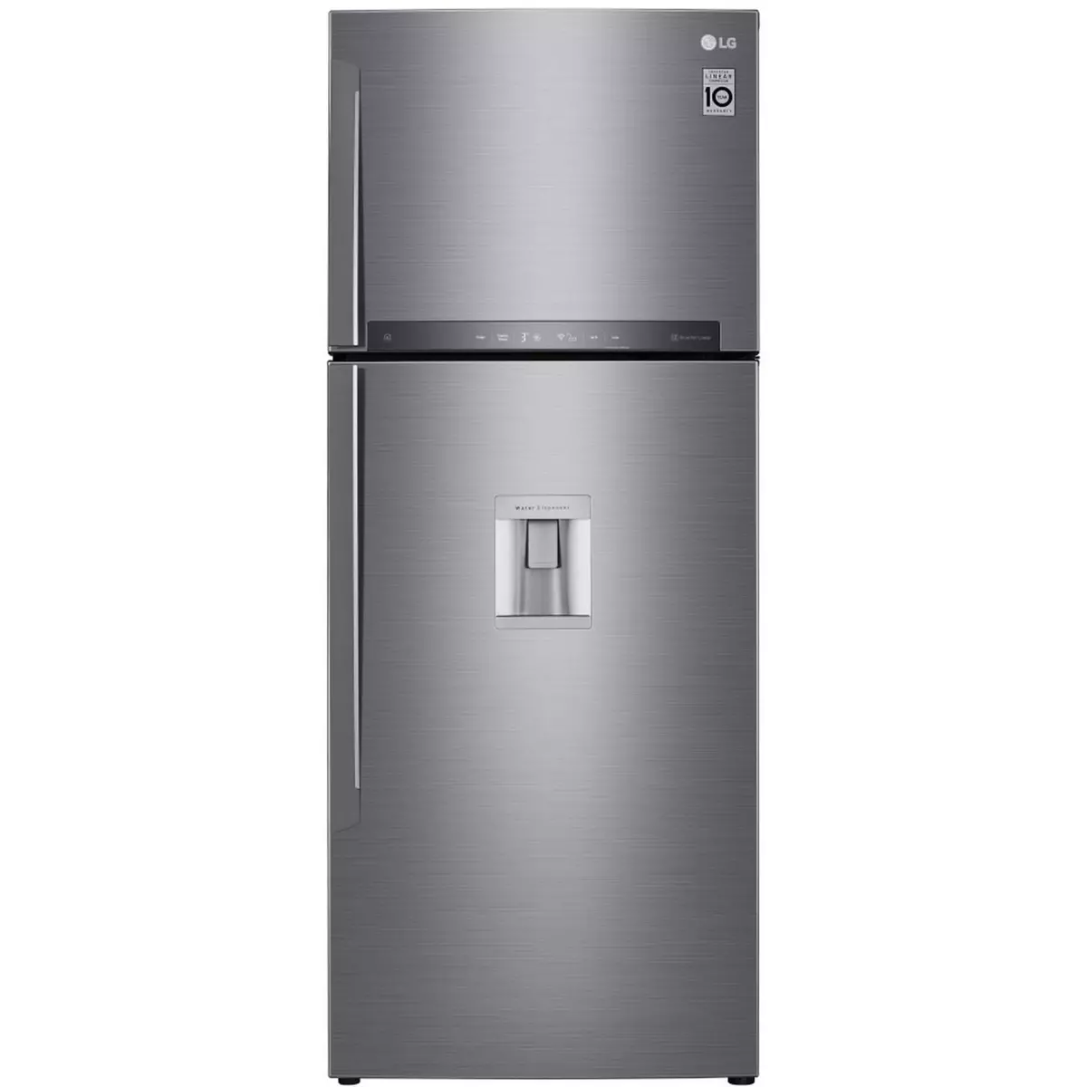 LG Réfrigérateur 2 portes GTF7043PS, 438 L, Froid No Frost