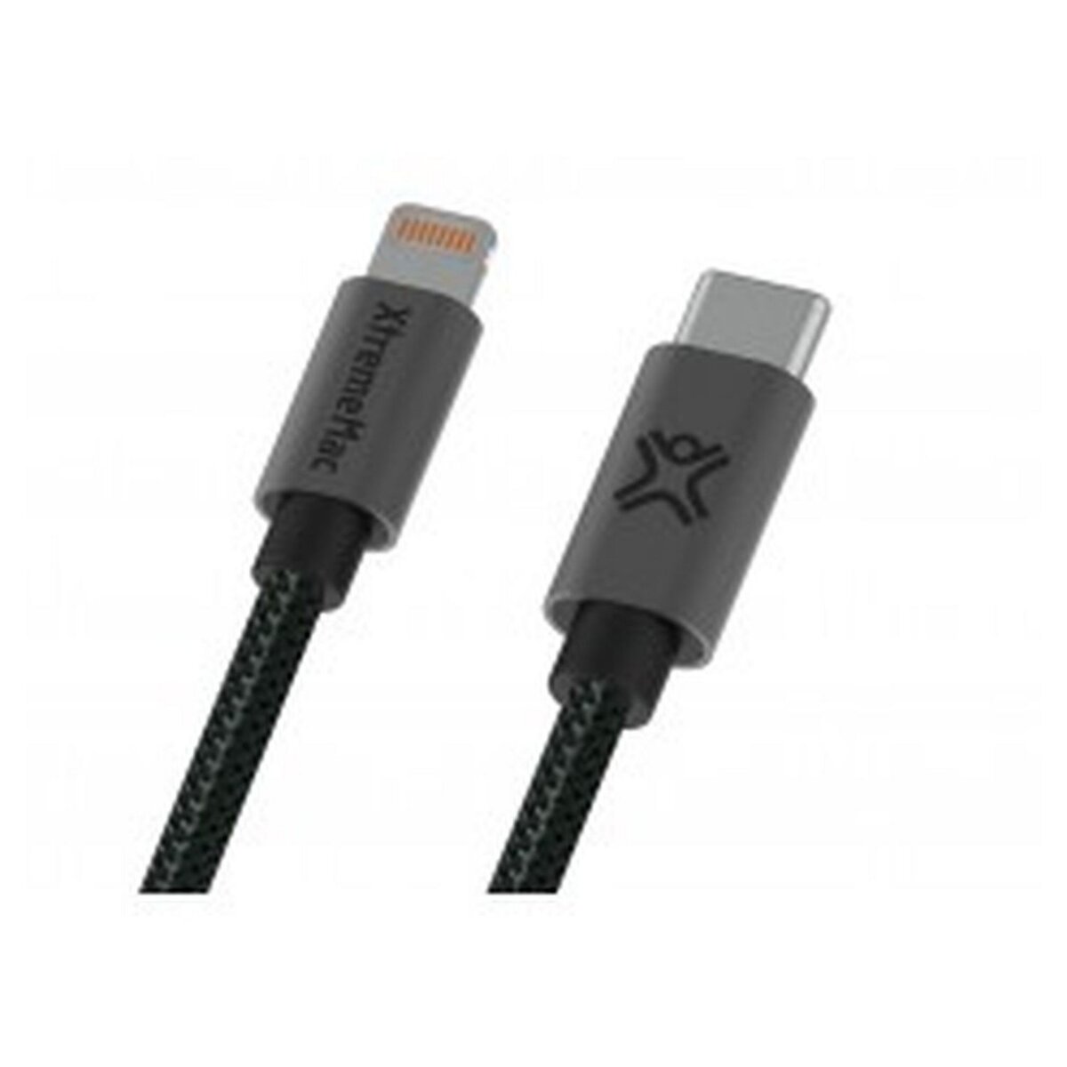 XTREMEMAC CABLE TYPE C LIGHTNING USB-C Noir & Gris