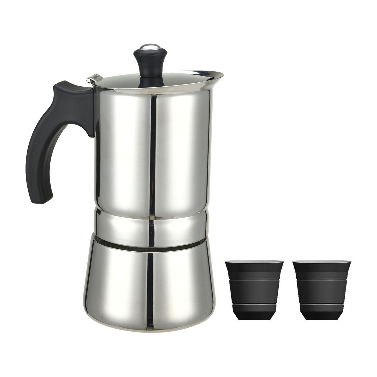 ROSSETTO Cafetière à l'italienne - 10020407 - Inox