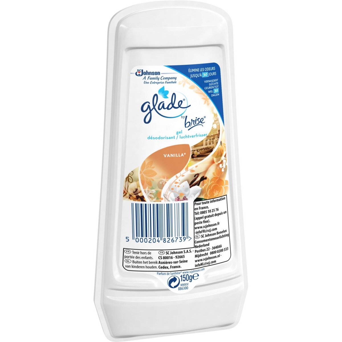 GLADE Glade gel longue durée vanille