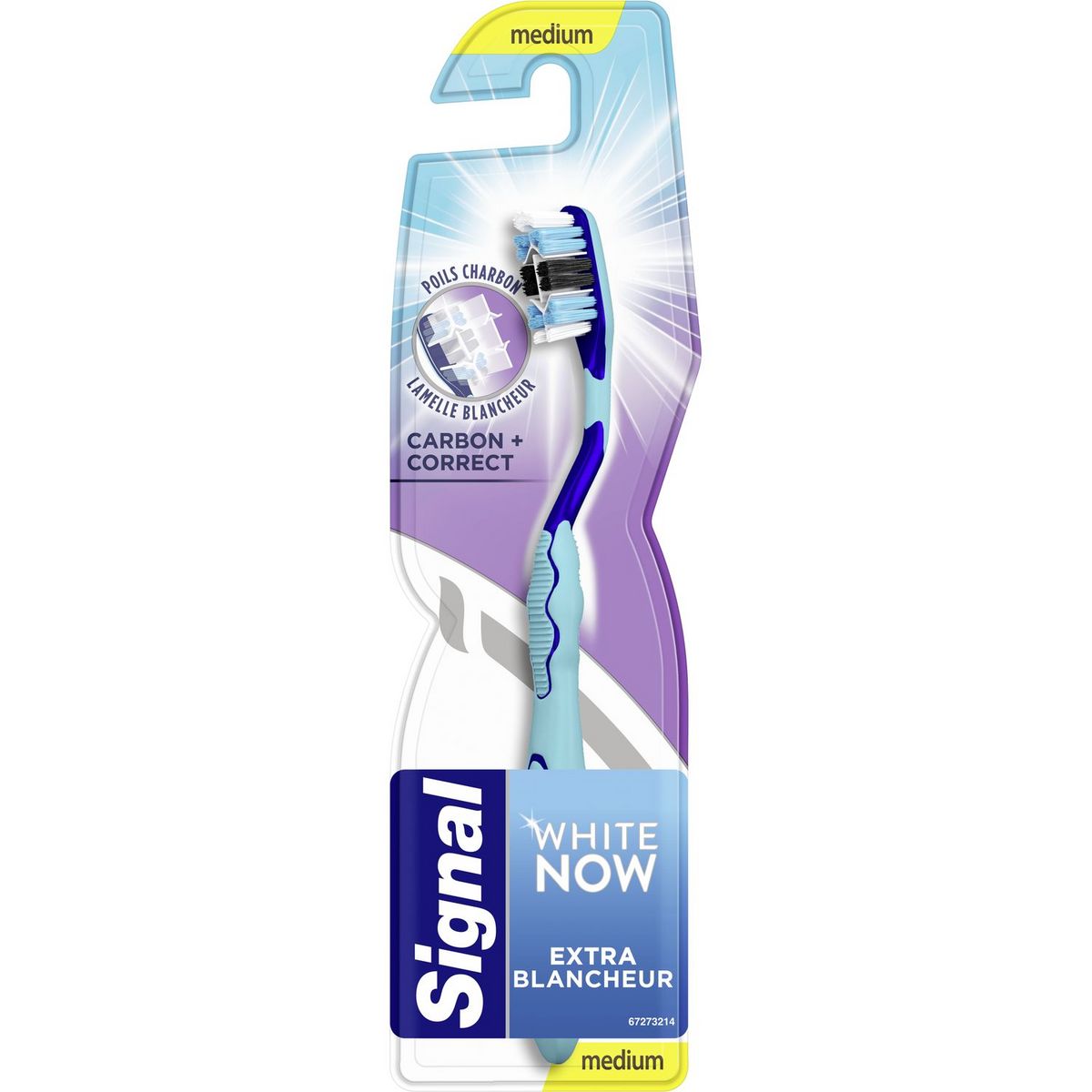SIGNAL White Now brosse à dents medium extra blancheur 1 brosse