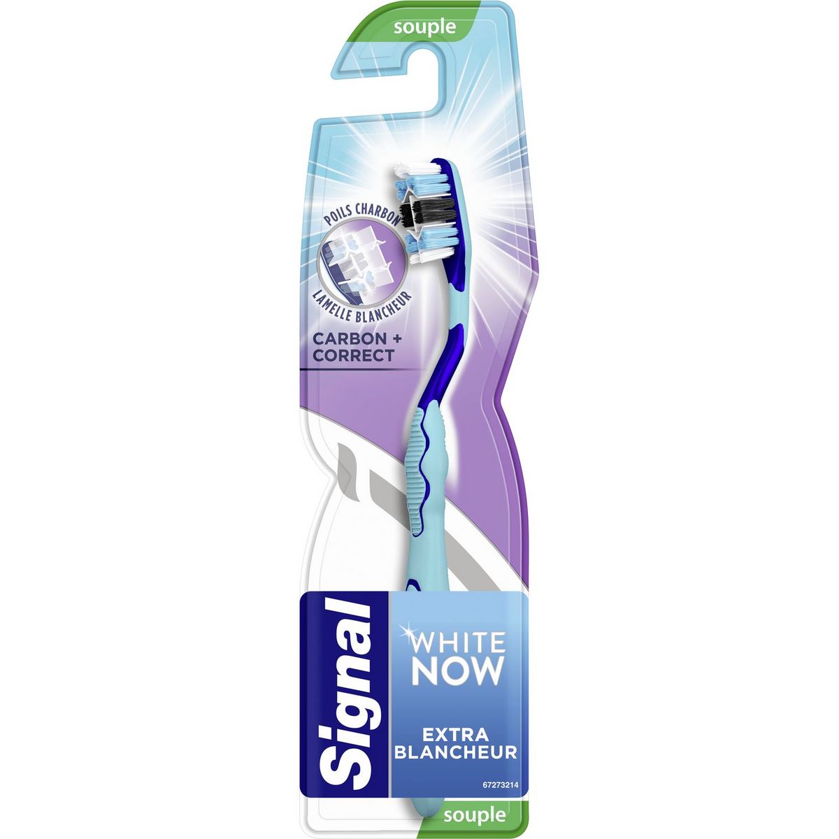 SIGNAL White Now brosse à dents souple extra blancheur 1 brosse