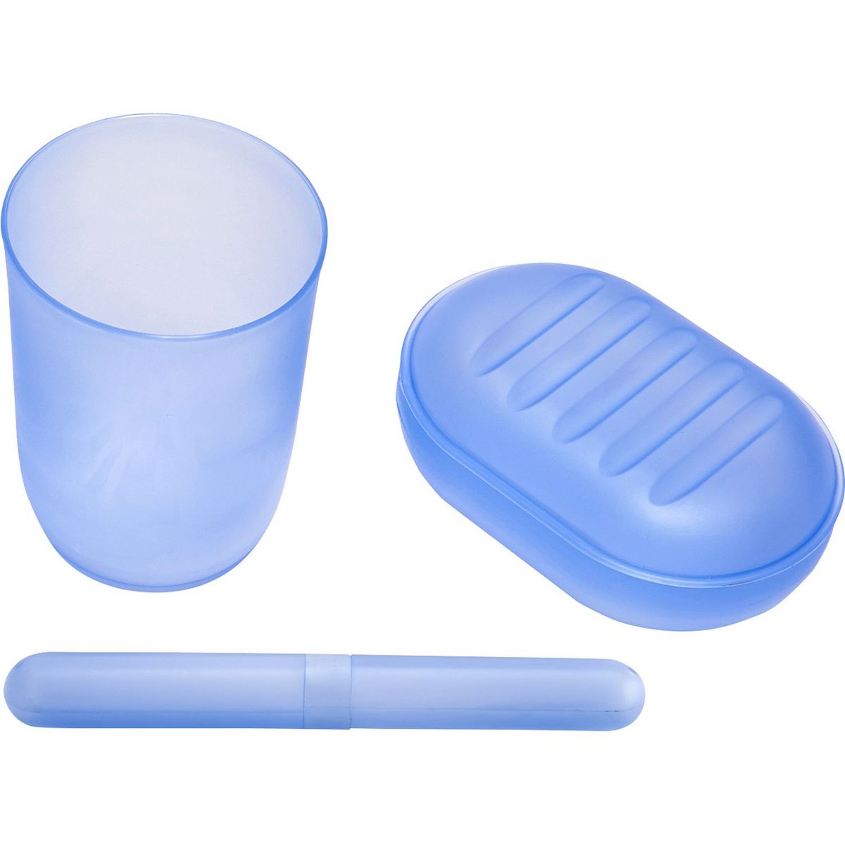 Cosmia set voyage gobelet, porte-savon, étui brosse à dents