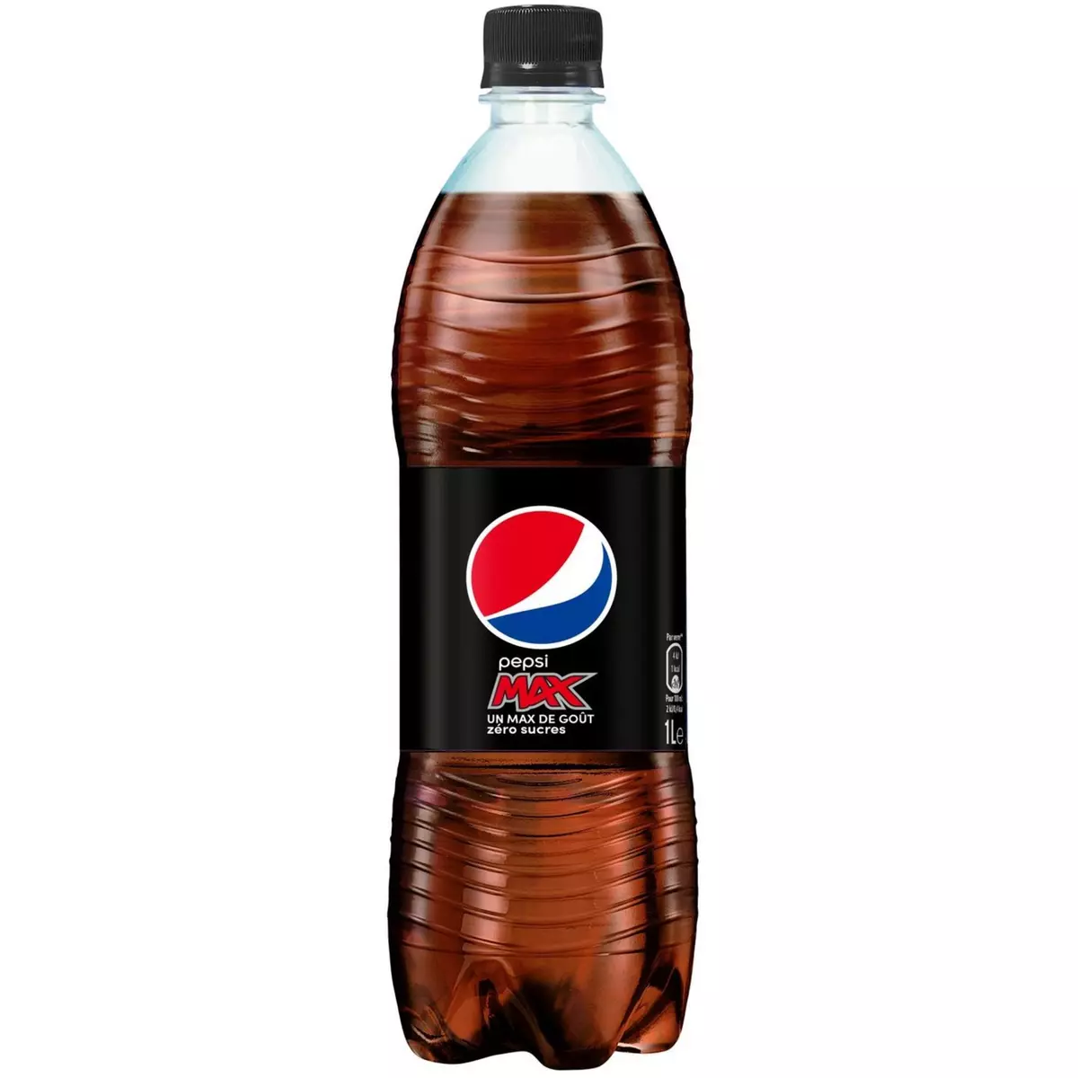 PEPSI MAX Pepsi max Boisson gazeuse aux extraits végétaux zéro sucre 1l 1l