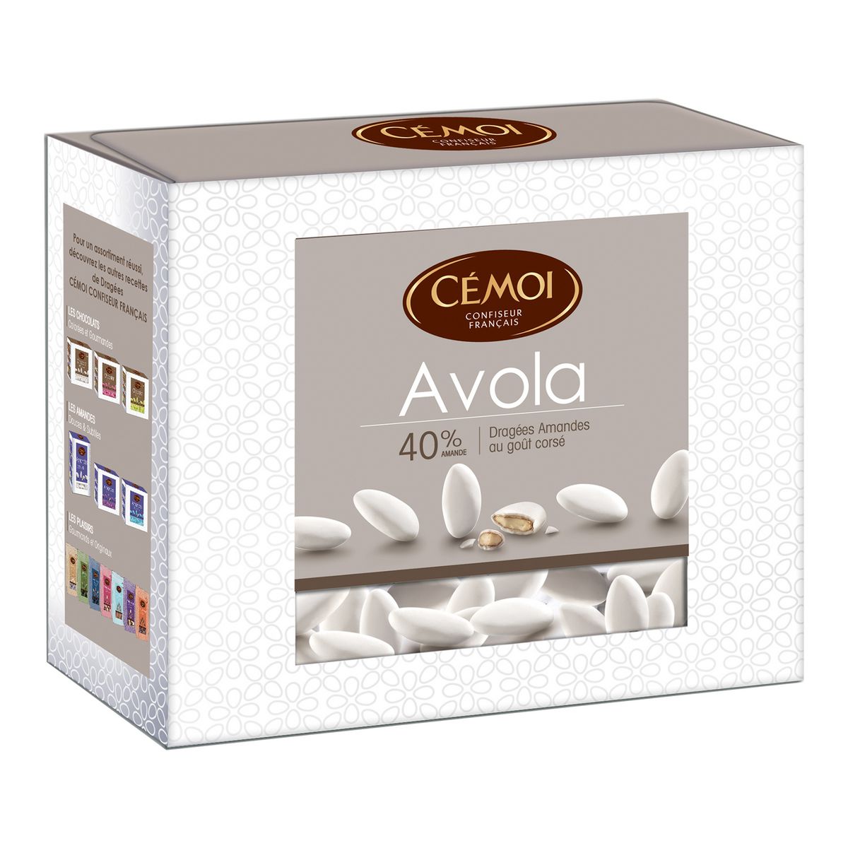 CEMOI Avola dragées amandes au goût corsé 375g