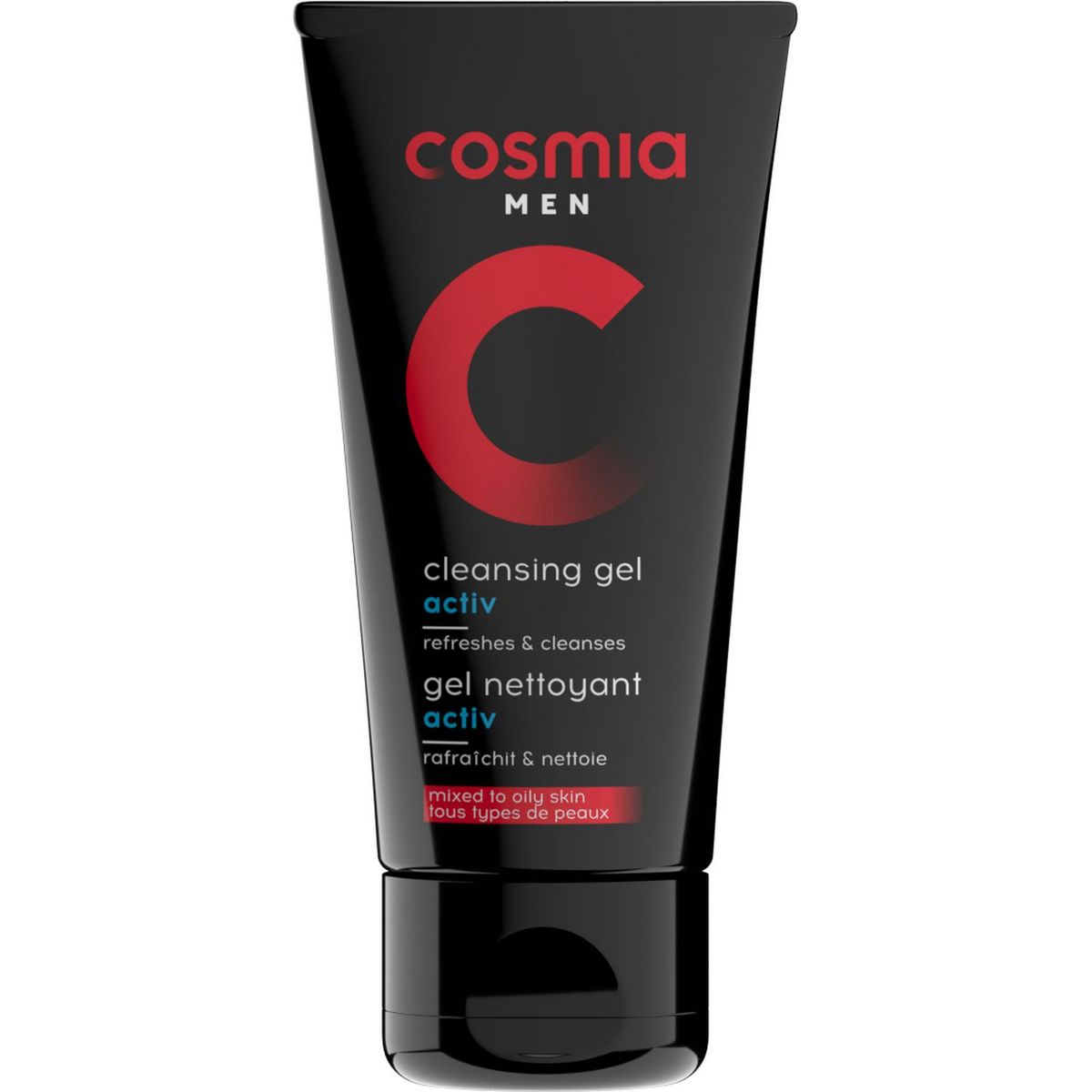 COSMIA MEN Gel nettoyant tous types de peaux 150ml