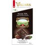 VILLARS Tablette de chocolat noir 70% dégustation sans sucre ajouté 1 pièce 100g