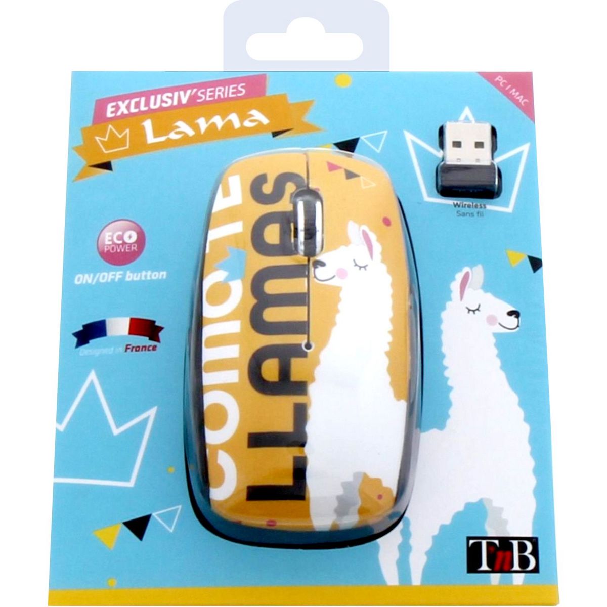 TNB Souris Sans Fil Lama
