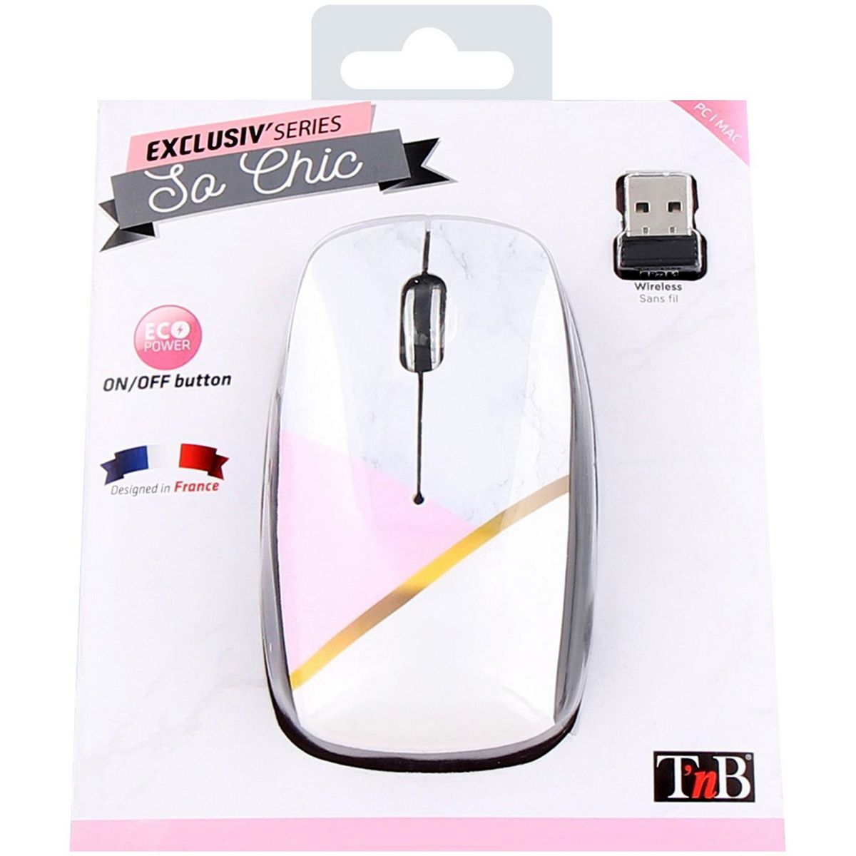 TNB Souris Sans Fil Marble2