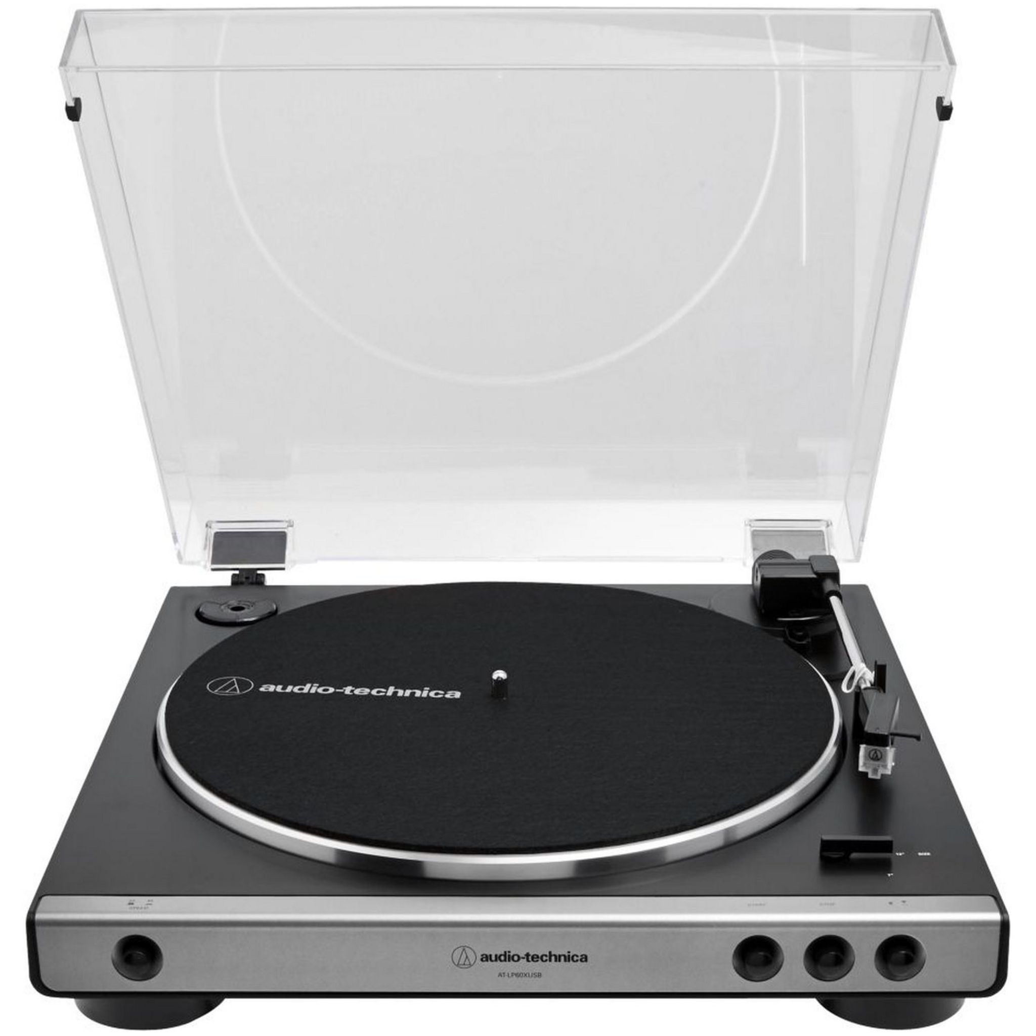 Voir la diapositive 6 : AUDIO TECHNICA Platine vinyle AT LP60XUSBGM - Gris