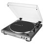 Voir la diapositive 4 : AUDIO TECHNICA Platine vinyle AT LP60XUSBGM - Gris