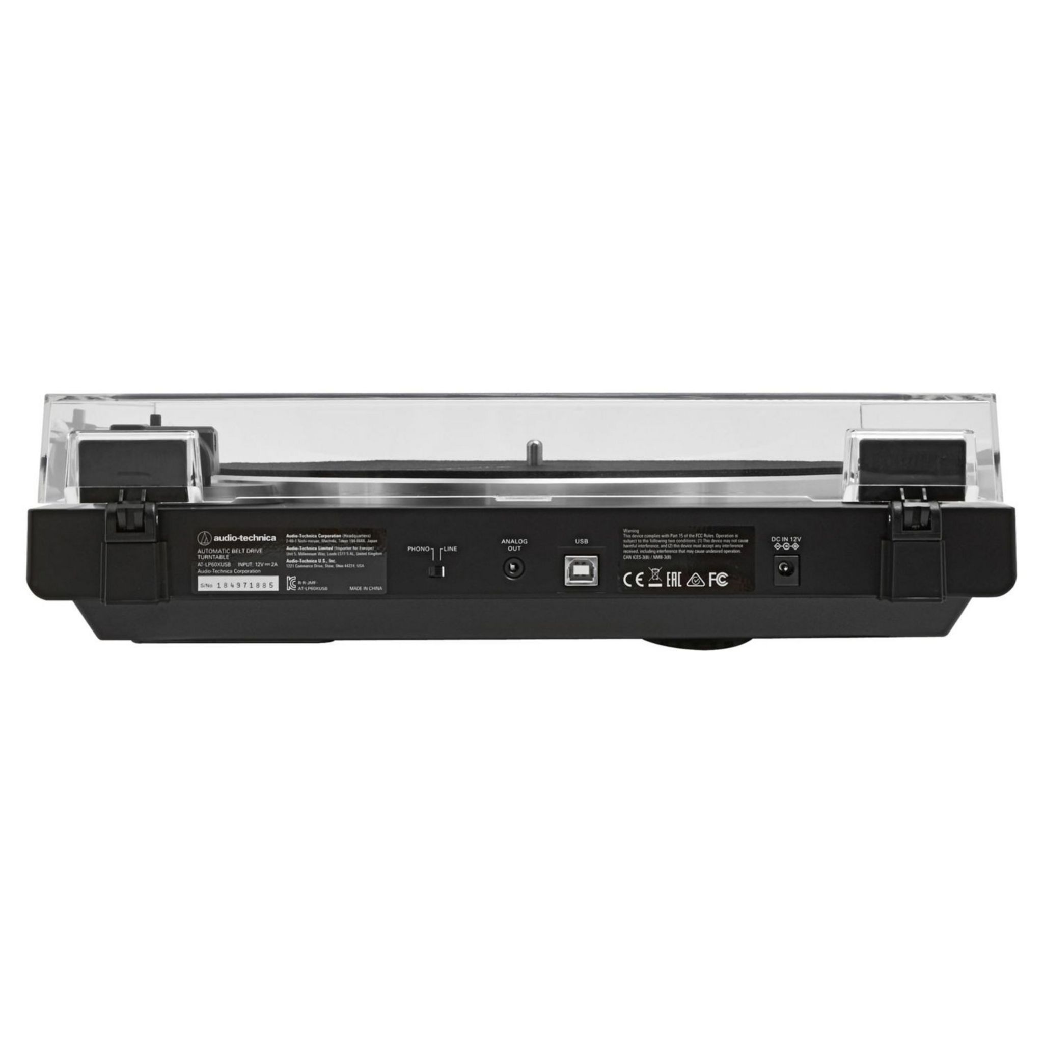 Voir la diapositive 5 : AUDIO TECHNICA Platine vinyle AT LP60XUSBGM - Gris