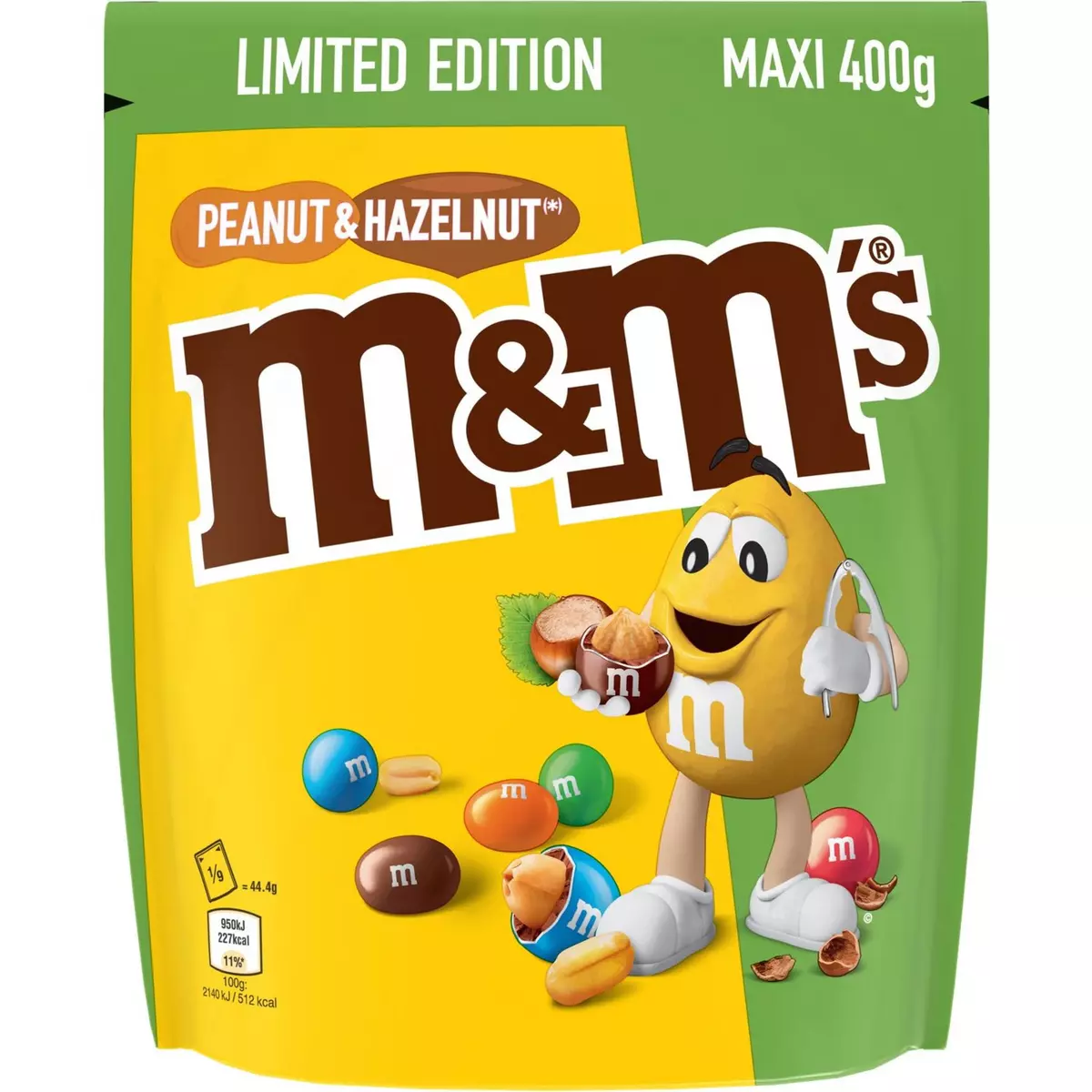 M&M'S M&M'S peanuts noisette édition limitée 400g