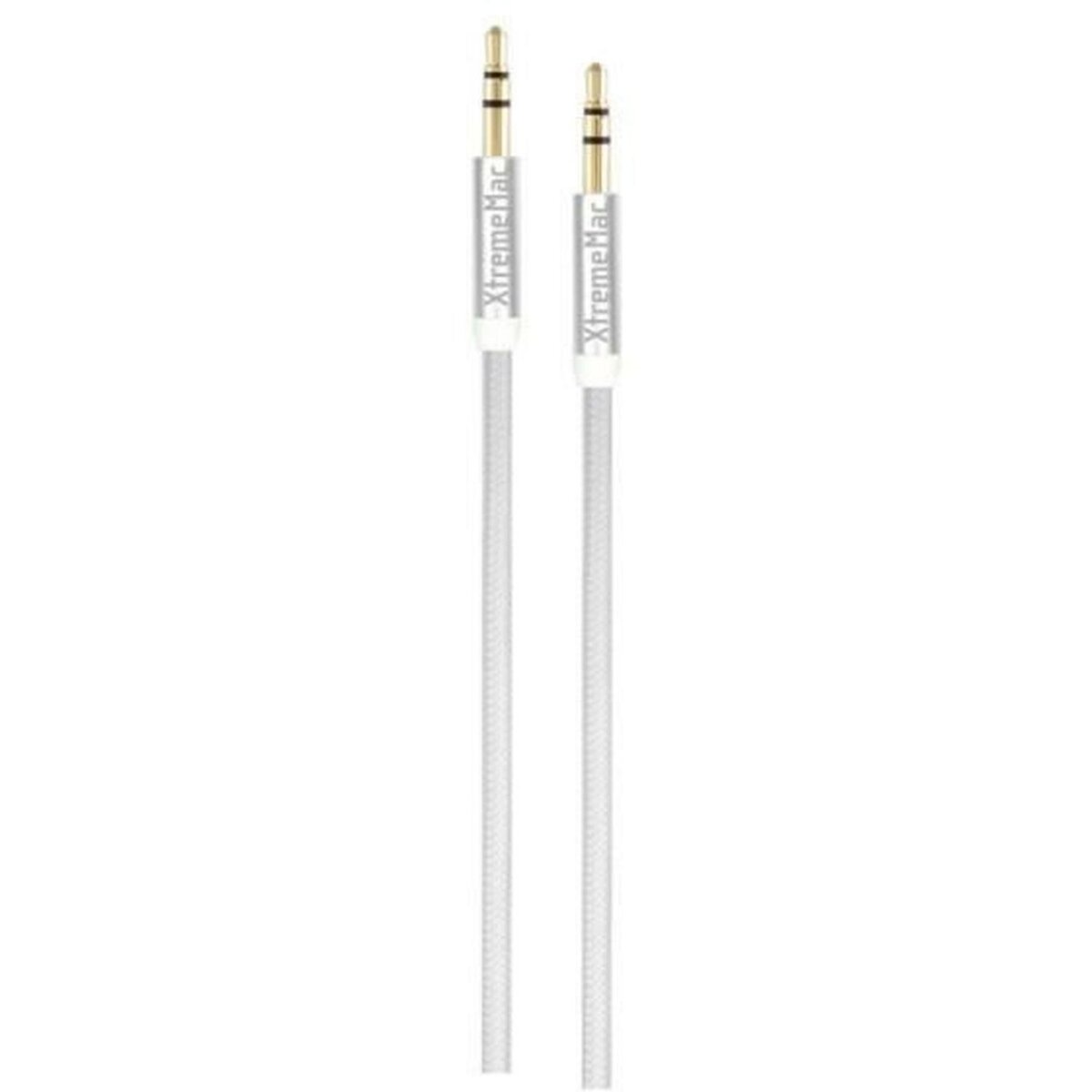 XTREME MAX Câble Audio Mini Jack/Mini Jack Mâle/Mâle 1,5 m Blanc