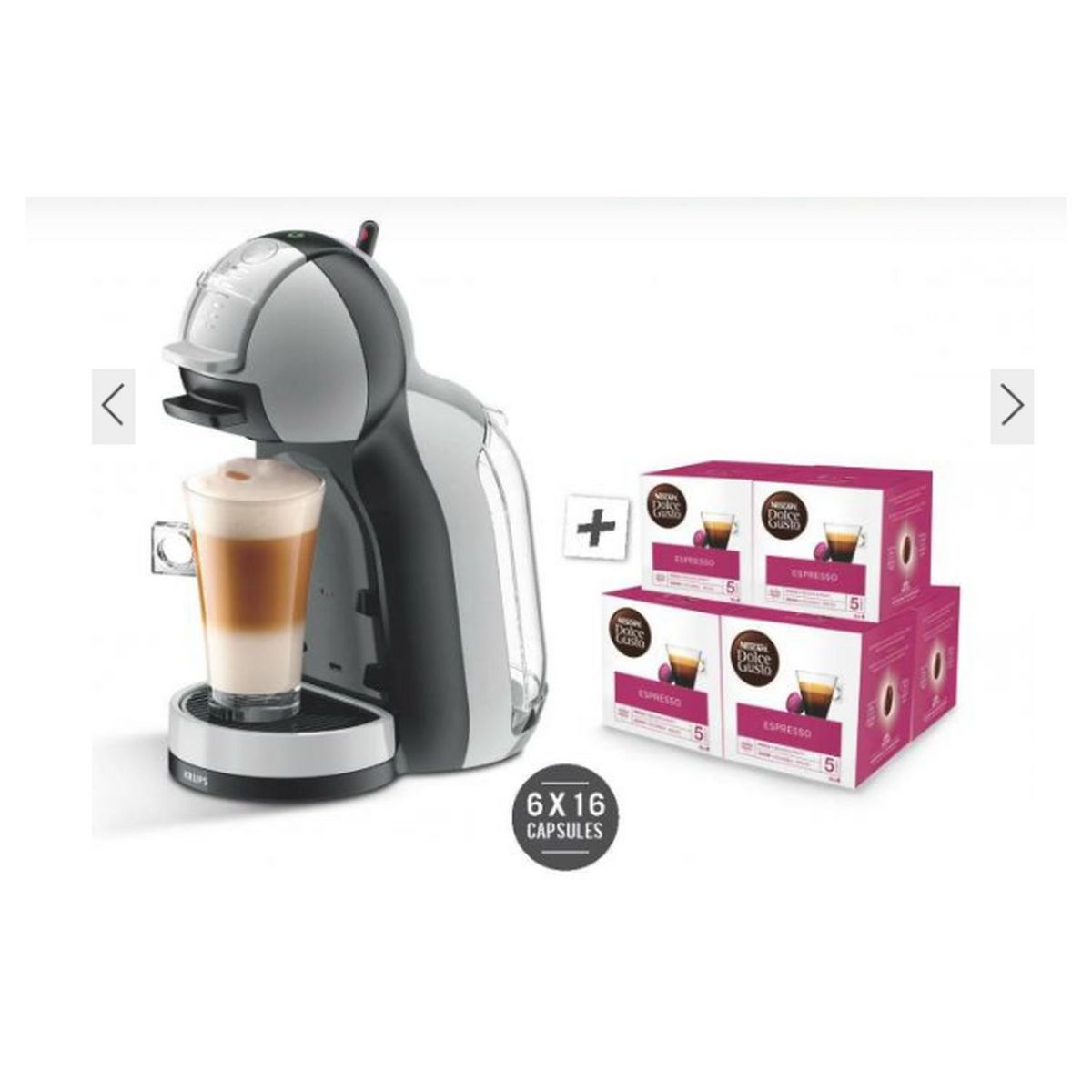 KRUPS Cafetière à dosette Dolce Gusto - YY4128FD
