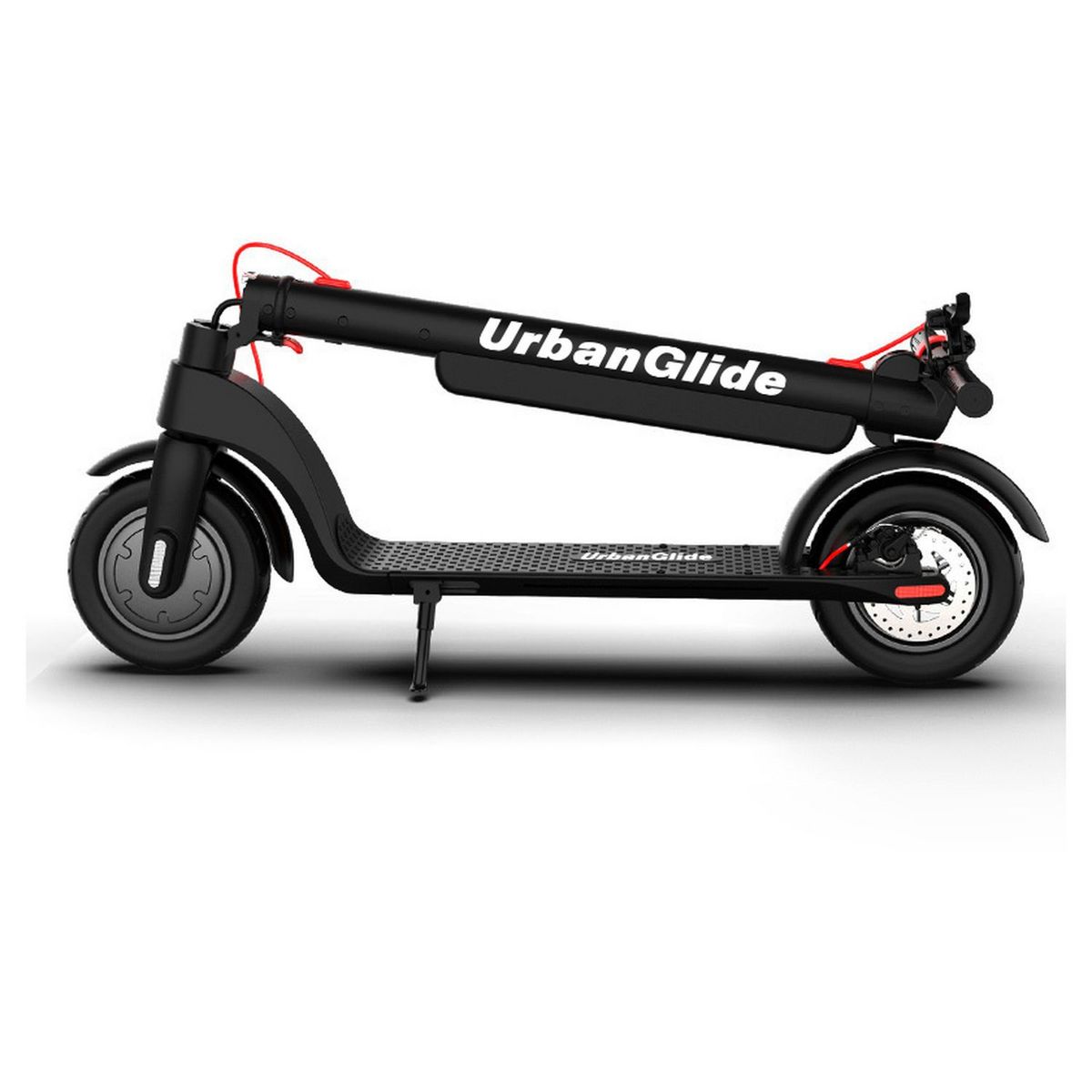 URBANGLIDE Trottinette électrique Pliable 100 Professionnelle Noir