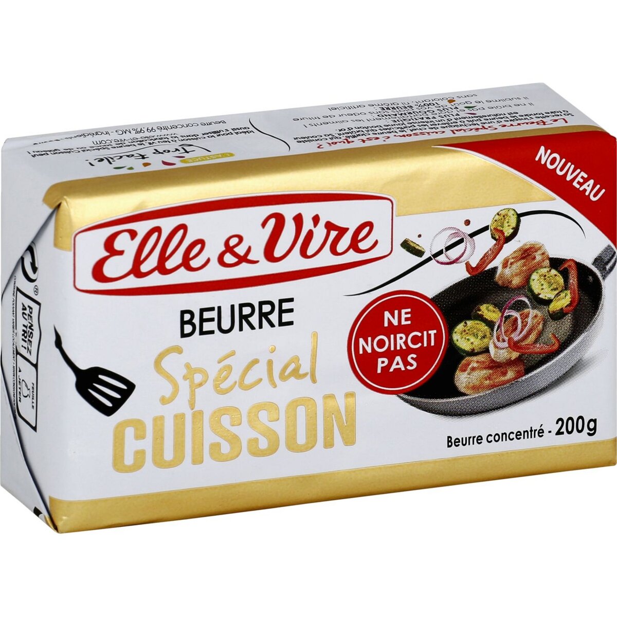 ELLE ET VIRE Elle&Vire beurre spécial cuisson 200g