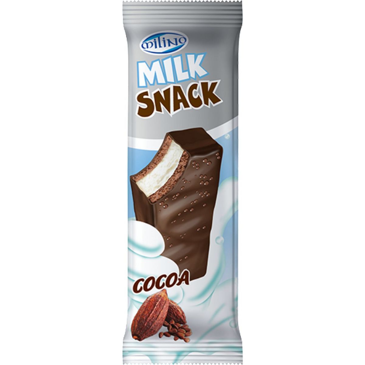 MILINO Génoise au chocolat fourée au lait 4x30g