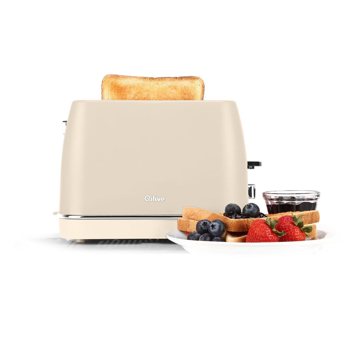 QILIVE Grille pain - 144372 - Cappuccino
