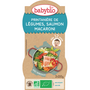 BABYBIO Babybio légumes saumon macaroni 2x200g dès 12 mois