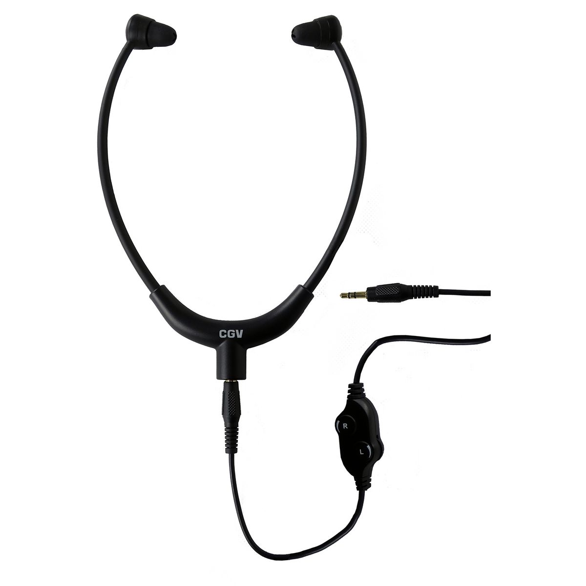 CGV Casque TV Hel Dolfin Primo - Noir